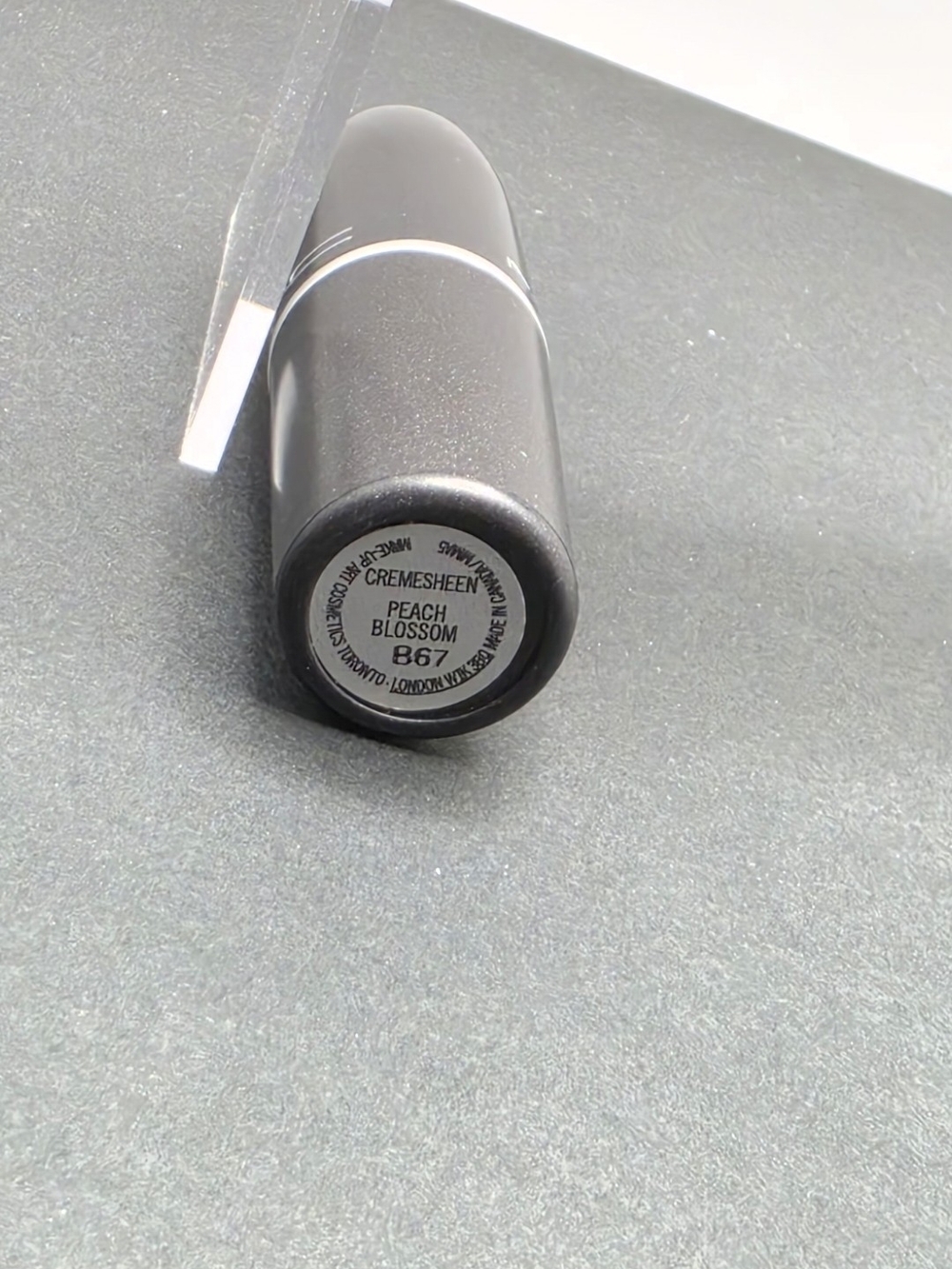 DISCONTINUED MAC Cremesheen Lipstick - "Peach Blossom" - Picture 4 of 4